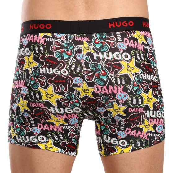 3PACK herenboxershort HUGO veelkleurig (50517887 979)