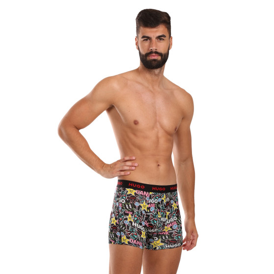 3PACK herenboxershort HUGO veelkleurig (50517887 979)