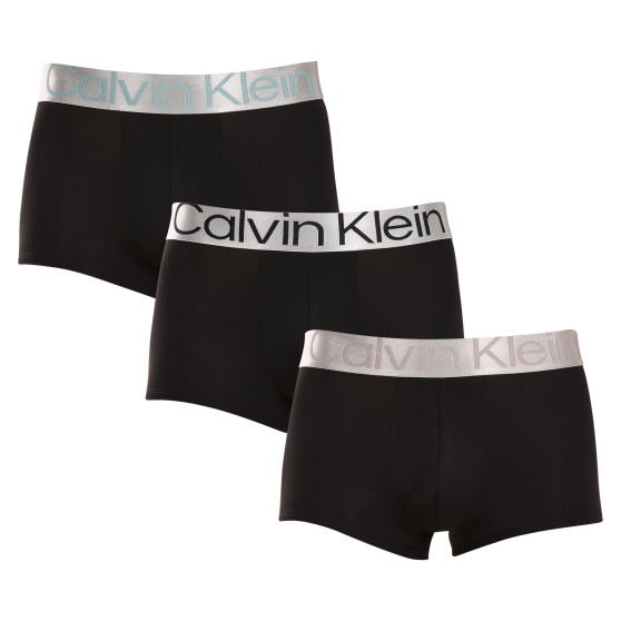 3PACK herenboxershort Calvin Klein zwart (NB3074A-QTE)