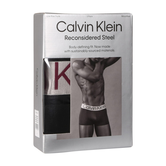 3PACK herenboxershort Calvin Klein zwart (NB3074A-MJ3)