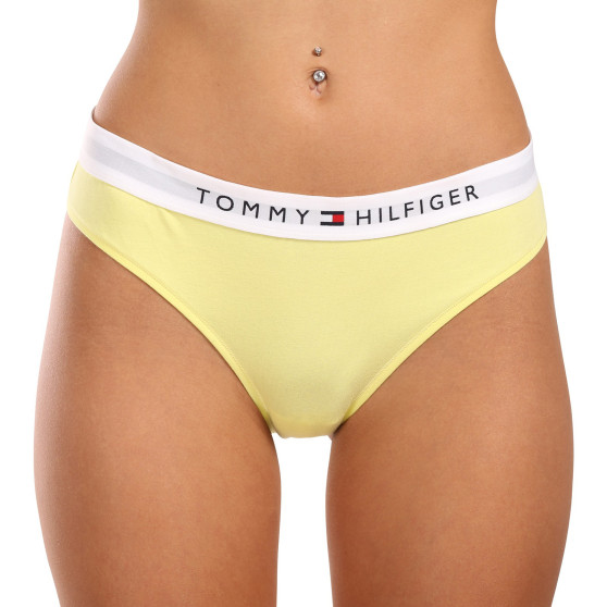 Dames slip Tommy Hilfiger geel (UW0UW04145 ZIN)