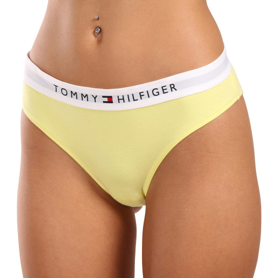 Dames slip Tommy Hilfiger geel (UW0UW04145 ZIN)