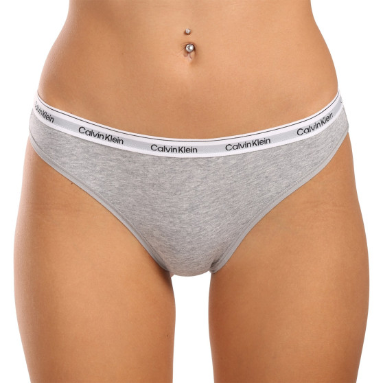 3PACK Dames slip Calvin Klein veelkleurig (QD5207E-MPI)