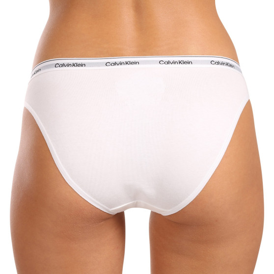 3PACK Dames slip Calvin Klein wit (QD5207E-100)