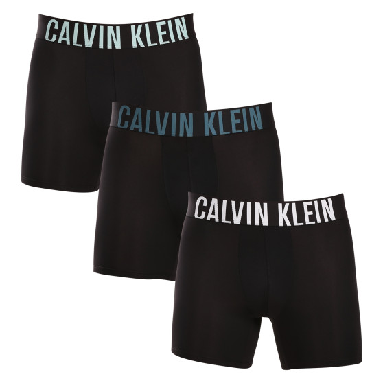 3PACK herenboxershort Calvin Klein zwart (NB3612A-MDL)