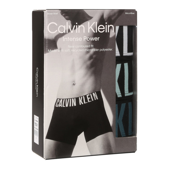 3PACK herenboxershort Calvin Klein zwart (NB3612A-MDL)