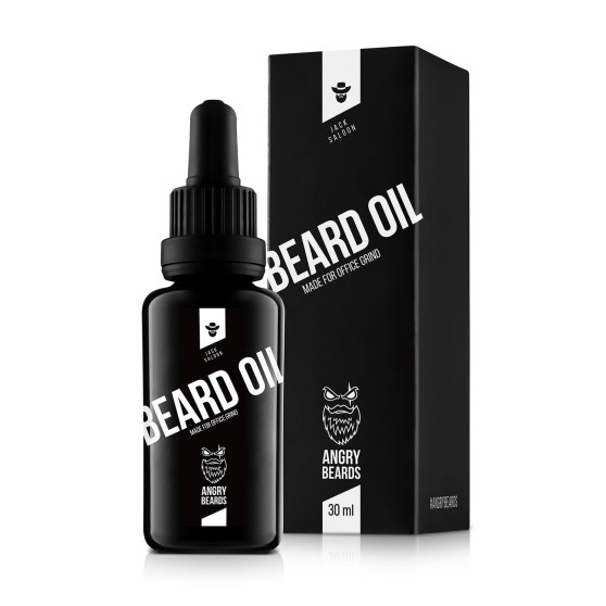 Angry Beards Baardolie Jack Saloon voor mannen 30 ml