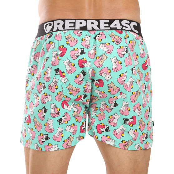 Represent Heren Shorts exclusief Mike Bulldog Bathing (R4M-BOX-0711)