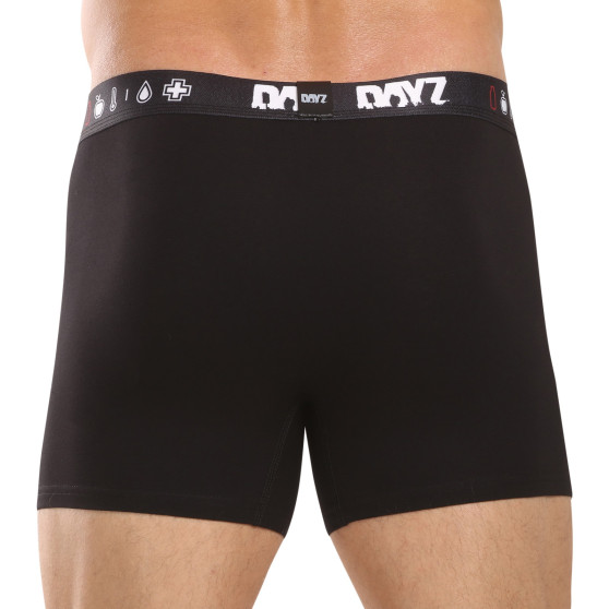 3PACK herenboxershort DAYZ zwart (DZ001)