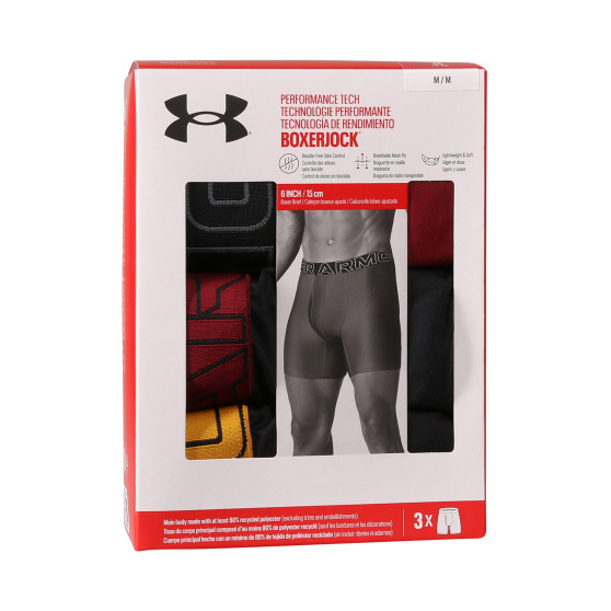 3PACK herenboxershort Under Armour veelkleurig (1383878 625)