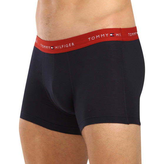 3PACK herenboxershort Tommy Hilfiger donkerblauw (UM0UM02763 0WR)