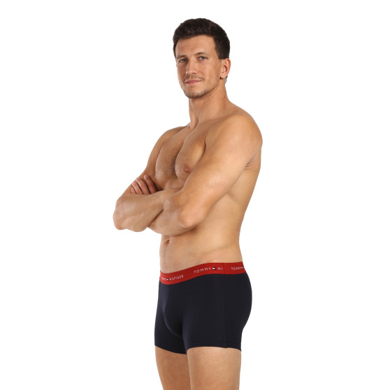 3PACK herenboxershort Tommy Hilfiger donkerblauw (UM0UM02763 0WR)