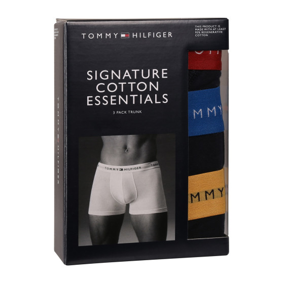 3PACK herenboxershort Tommy Hilfiger donkerblauw (UM0UM02763 0WR)