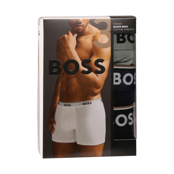 3PACK herenboxershort BOSS veelkleurig (50517828 970)