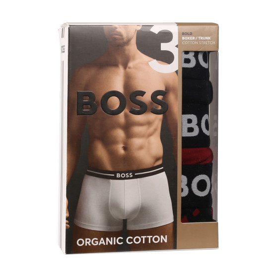 3PACK herenboxershort BOSS veelkleurig (50517836 977)