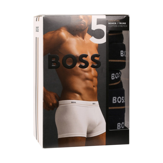 5PACK herenboxershort BOSS veelkleurig (50517854 973)