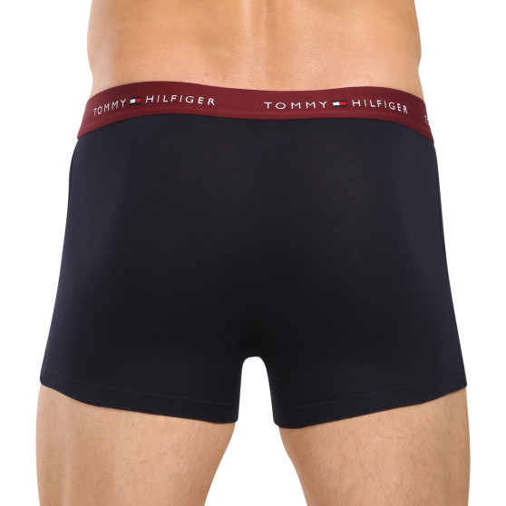 3PACK herenboxershort Tommy Hilfiger donkerblauw (UM0UM02763 05K)