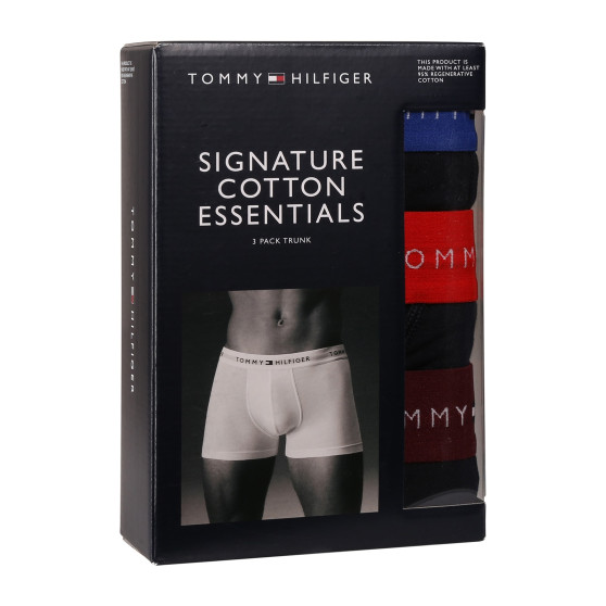 3PACK herenboxershort Tommy Hilfiger donkerblauw (UM0UM02763 05K)