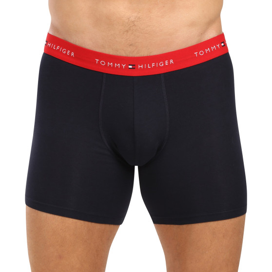 3PACK herenboxershort Tommy Hilfiger donkerblauw (UM0UM02765 0W3)