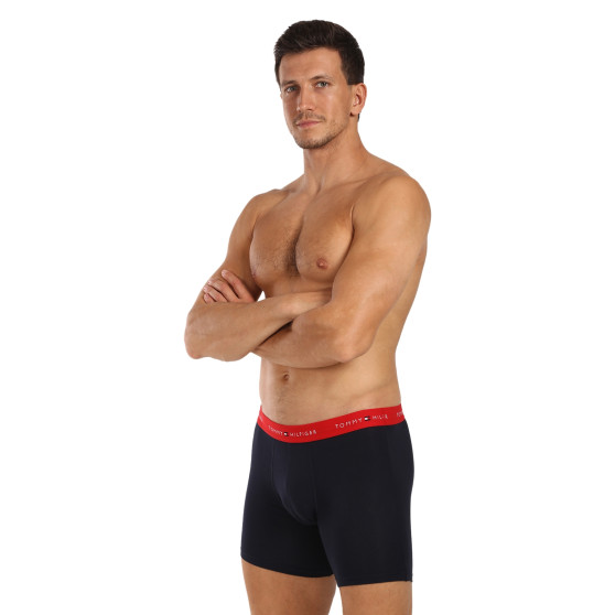 3PACK herenboxershort Tommy Hilfiger donkerblauw (UM0UM02765 0W3)