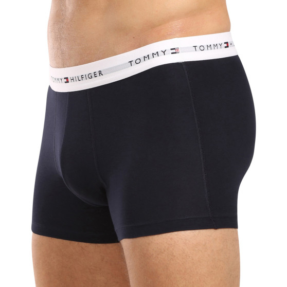 3PACK herenboxershort Tommy Hilfiger donkerblauw (UM0UM02763 0W3)