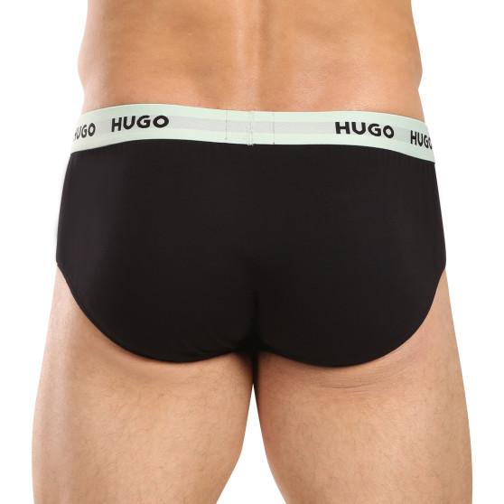 3PACK herenslip HUGO zwart (50517879 961)