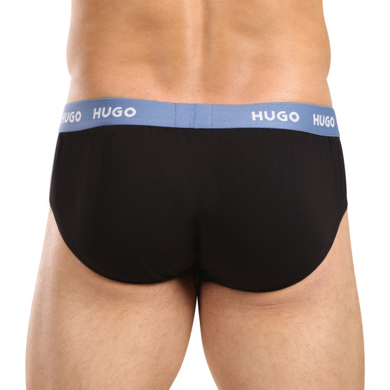 3PACK herenslip HUGO zwart (50517879 961)