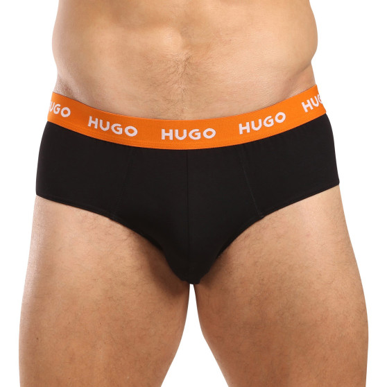 3PACK herenslip HUGO zwart (50517879 961)