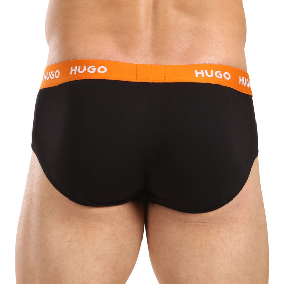 3PACK herenslip HUGO zwart (50517879 961)