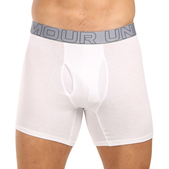 3PACK herenboxershort Under Armour wit (1383889 100)