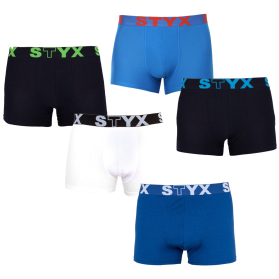 5PACK herenboxershort Styx sport elastisch oversized multicolour (5R9612817)