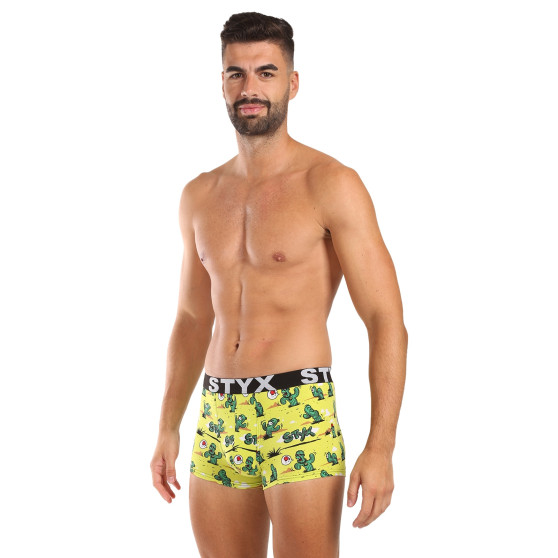 Styx Herenboxershort kunst sport rubber cactus (G1351)