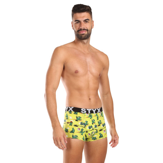 Styx Herenboxershort kunst sport rubber cactus (G1351)