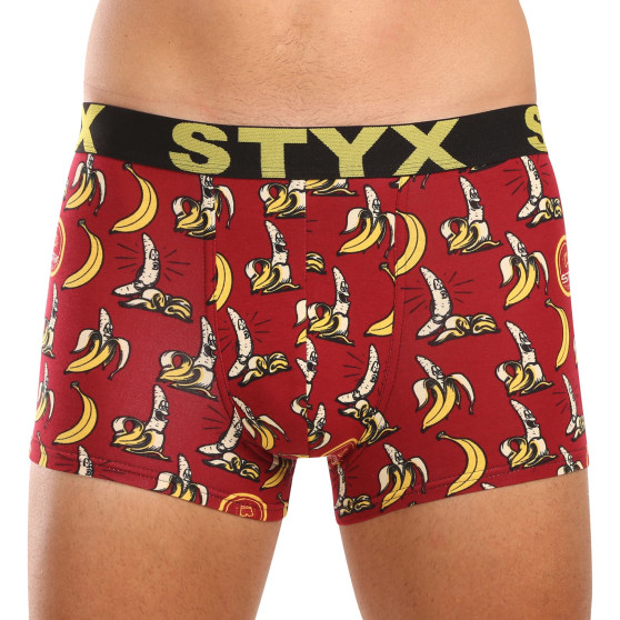 Styx Herenboxershorts kunst sport rubberen bananen (G1359)