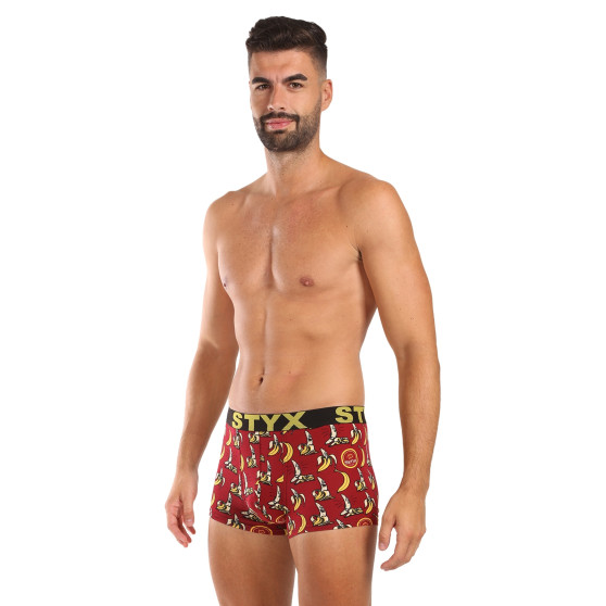 Styx Herenboxershorts kunst sport rubberen bananen (G1359)