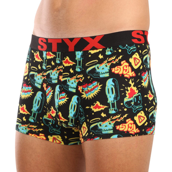 Styx Heren boxershorts kunst sport rubber tehot (G1458)