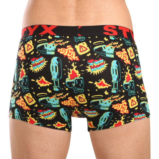 Styx Heren boxershorts kunst sport rubber tehot (G1458)