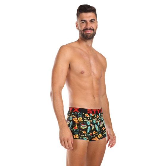 Styx Heren boxershorts kunst sport rubber tehot (G1458)