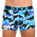 Styx Herenboxershort kunst sport rubber camouflage blauw (G1850)