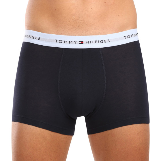 3PACK herenboxershort Tommy Hilfiger donkerblauw (UM0UM02763 0T3)