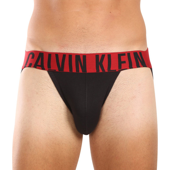 3PACK herensokken Calvin Klein zwart (NB3606A-Q5X)