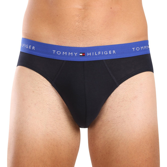 3PACK herenslip Tommy Hilfiger donkerblauw (UM0UM02904 0Y1)