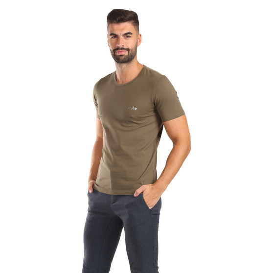 3PACK heren t-shirt HUGO veelkleurig (50480088 985)