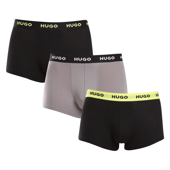 3PACK herenboxershort HUGO veelkleurig (50517878 986)