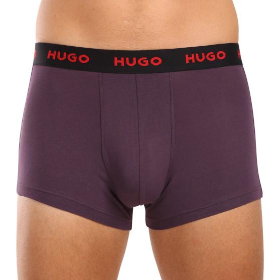 3PACK herenboxershort HUGO veelkleurig (50517878 987)