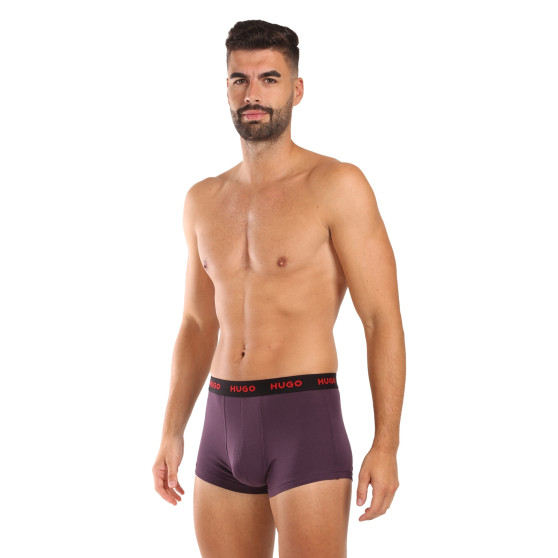 3PACK herenboxershort HUGO veelkleurig (50517878 987)