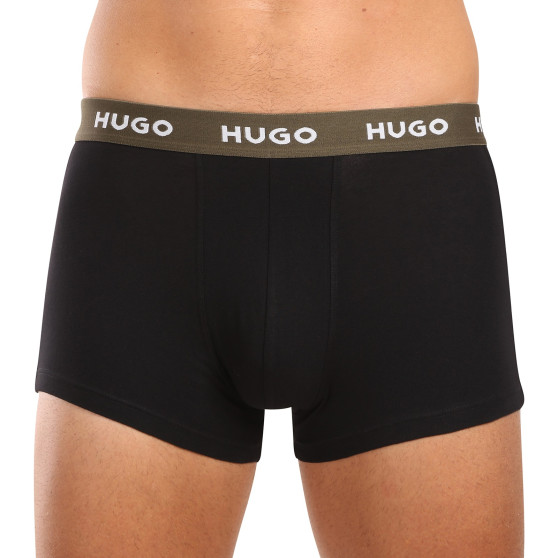 3PACK herenboxershort HUGO zwart (50517878 988)