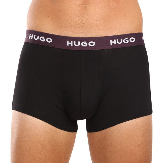 3PACK herenboxershort HUGO zwart (50517878 988)