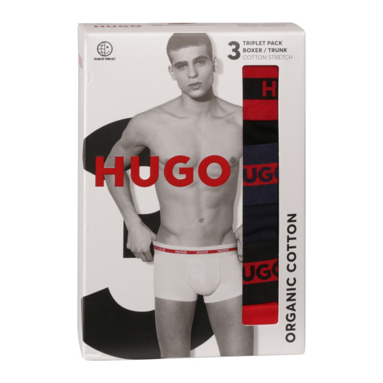 3PACK herenboxershort HUGO veelkleurig (50517883 960)