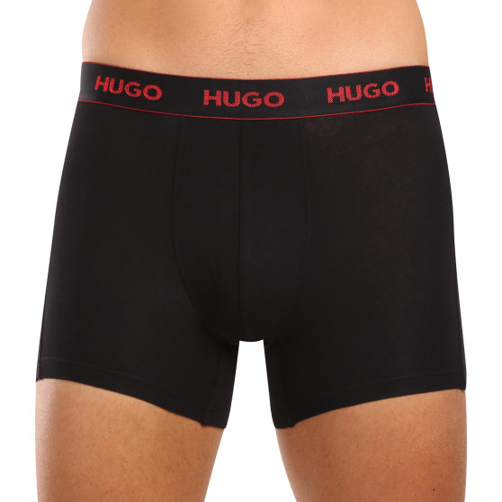 3PACK herenboxershort HUGO zwart (50517886 991)